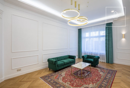 Felújított 2 hálószobás luxuslakás kiadó az V. kerületben