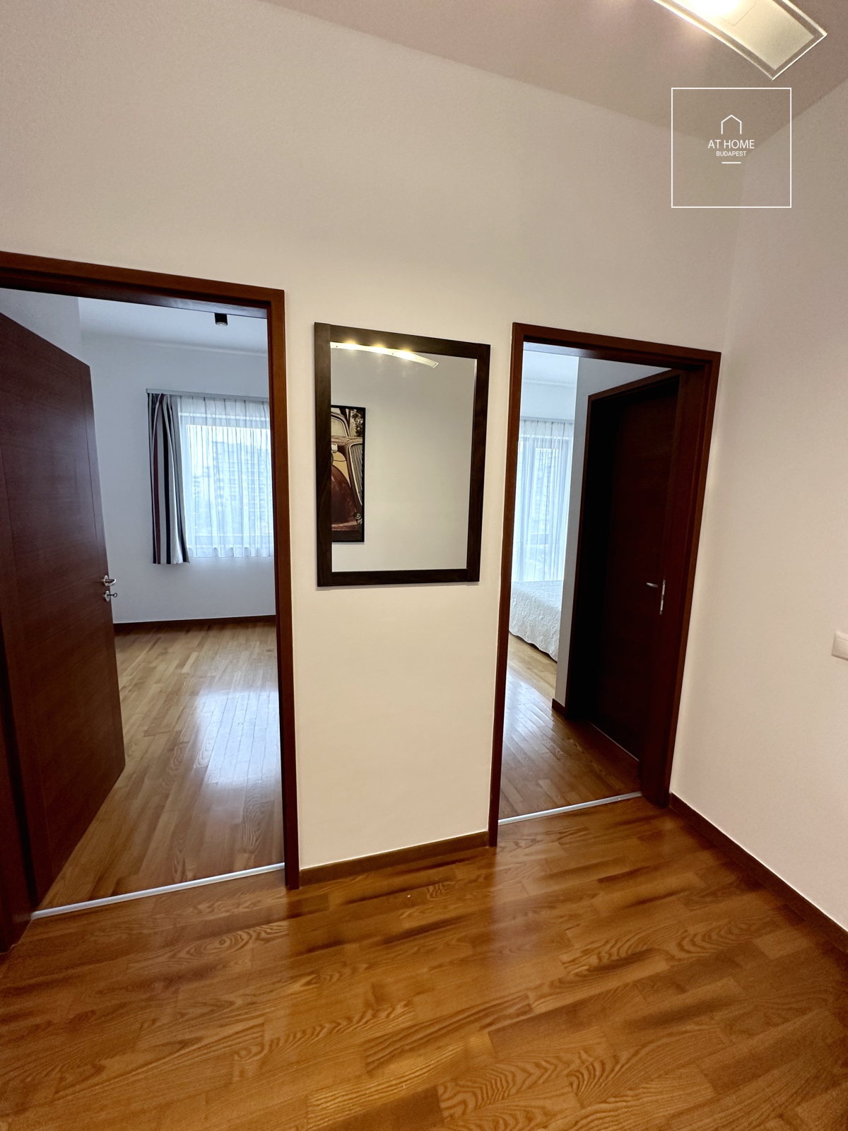 Two-bedroom apartment with panoramic view for rent located in District XIII, Marina part, Budapest