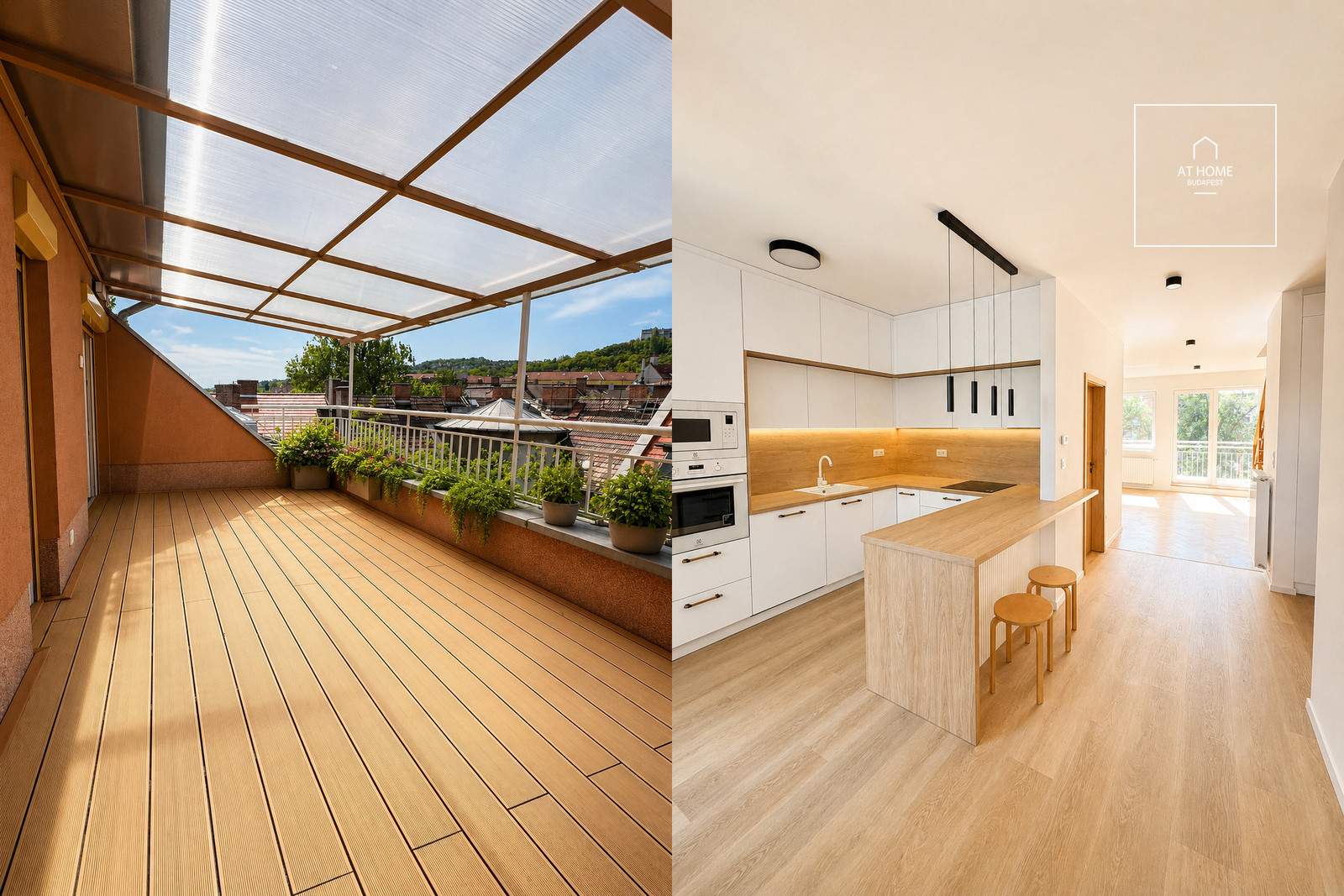 Frissen felújított, körpanorámás duplex lakás kiadó a III. kerületben