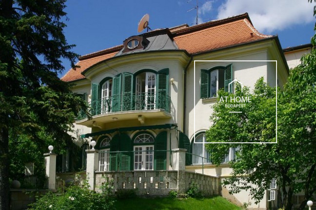 Sunny villa for rent Budapest II. district, Rózsadomb