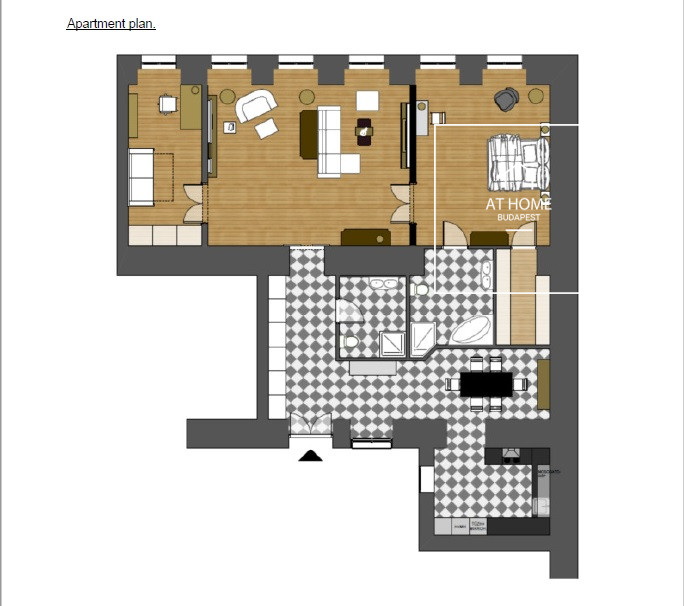 Exclusive apartment for rent in downtown Budapest