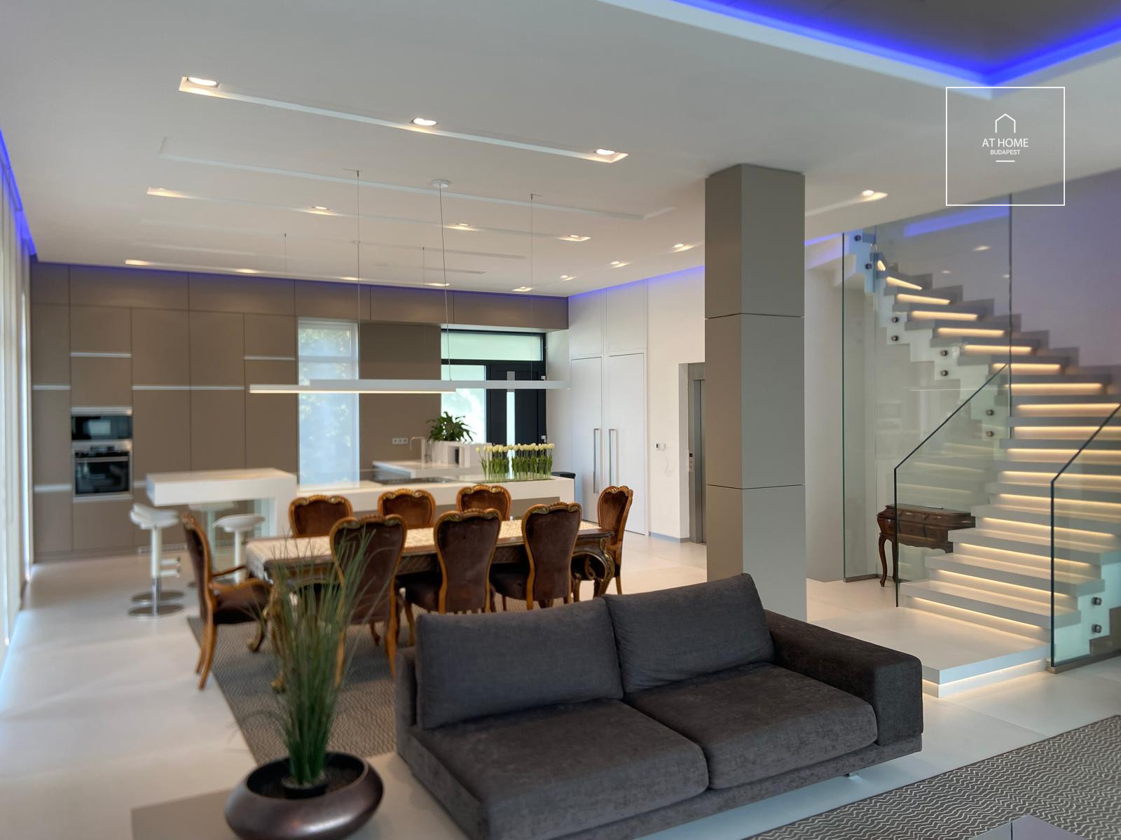 Luxury semi-detached house for rent Budapest I. district, Gellérthegy