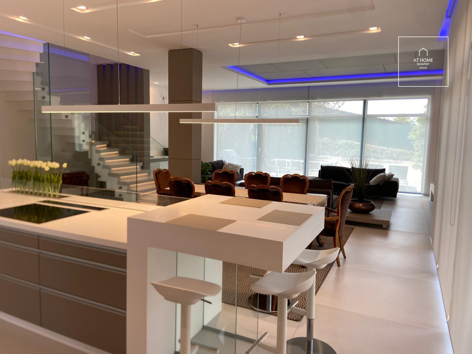 Luxury semi-detached house for rent Budapest I. district, Gellérthegy