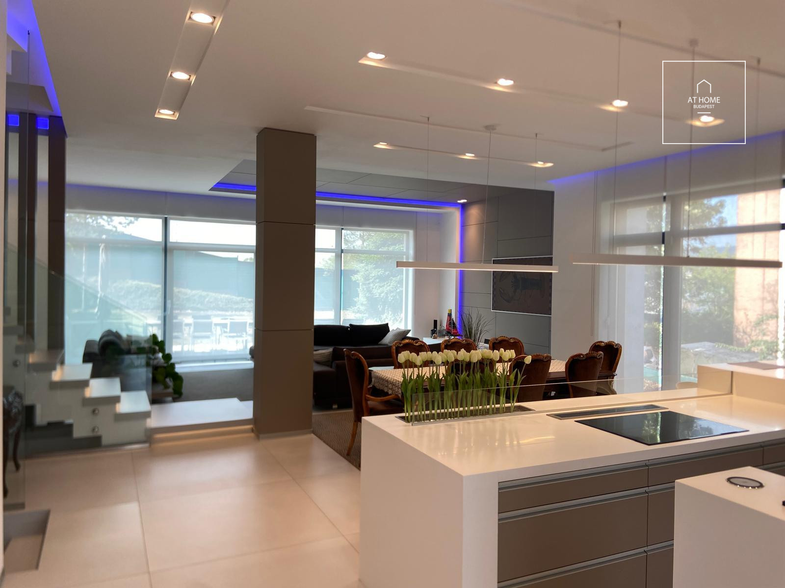 Luxury semi-detached house for rent Budapest I. district, Gellérthegy