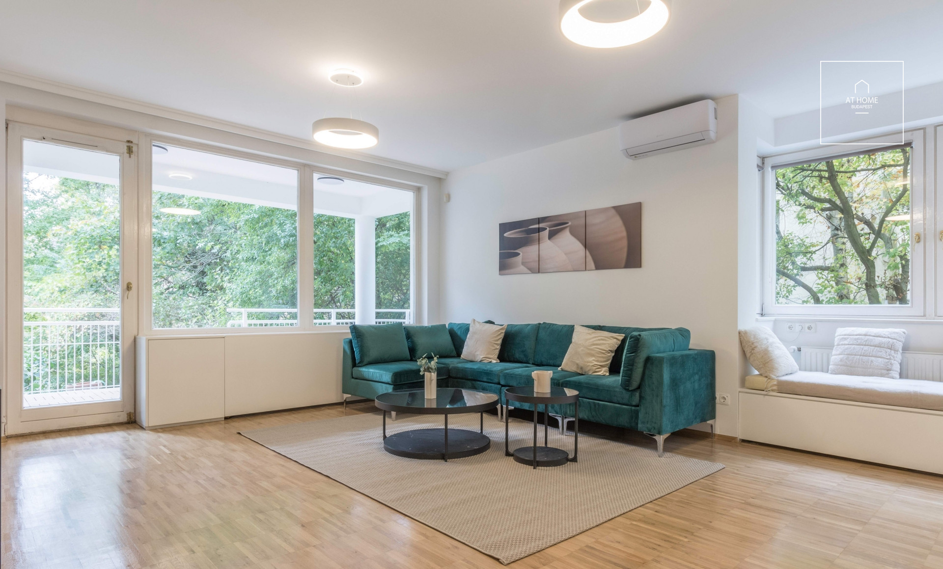 Three-bedroom apartment for rent Budapest II. district, Törökvész