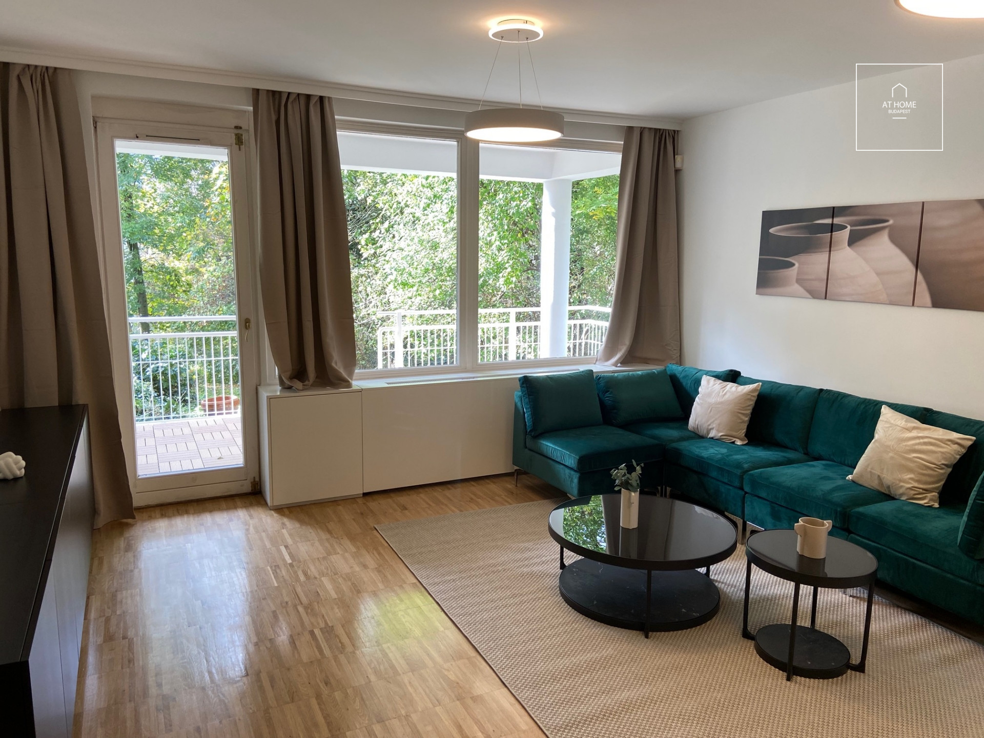 Three-bedroom apartment for rent Budapest II. district, Törökvész