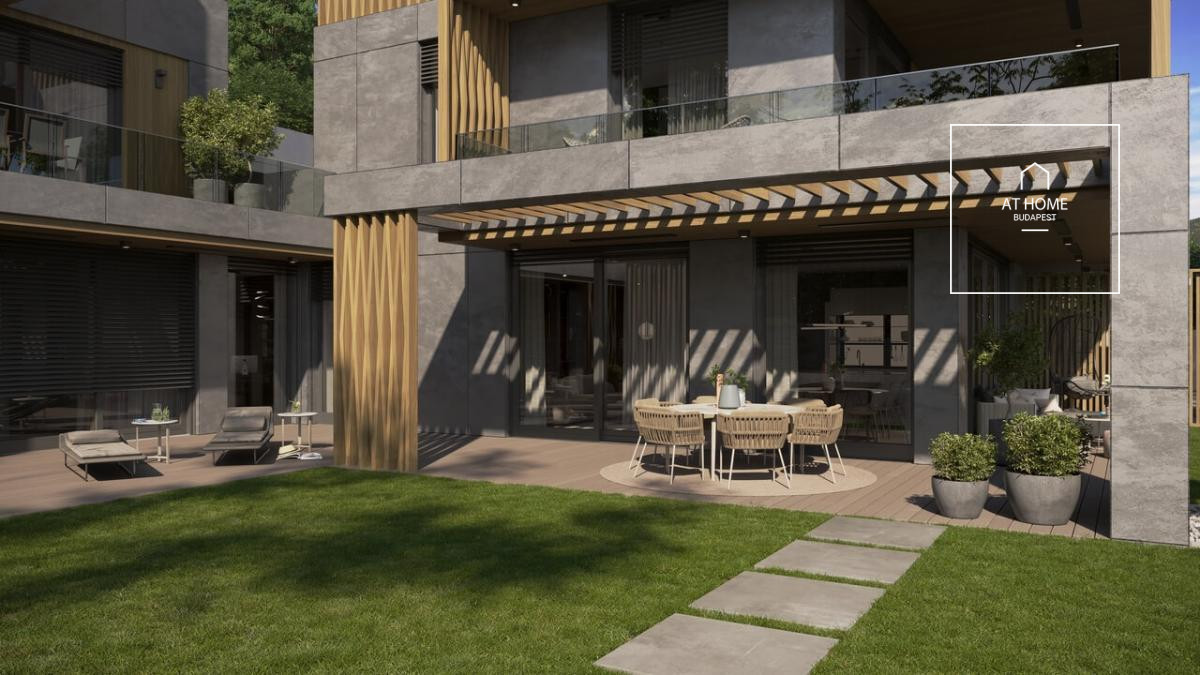 Exlcusive newly-built villa apartment for sale, Mártonhegy, 12th district, Budapest