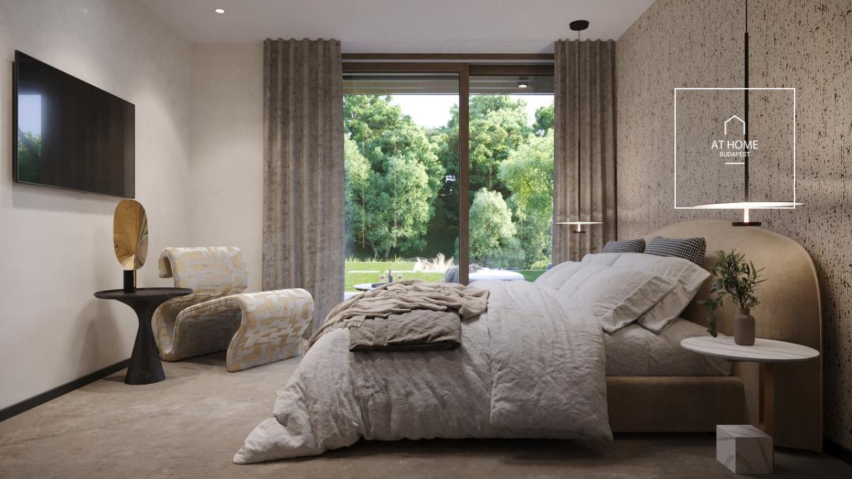 Exlcusive newly-built villa apartment for sale, Mártonhegy, 12th district, Budapest