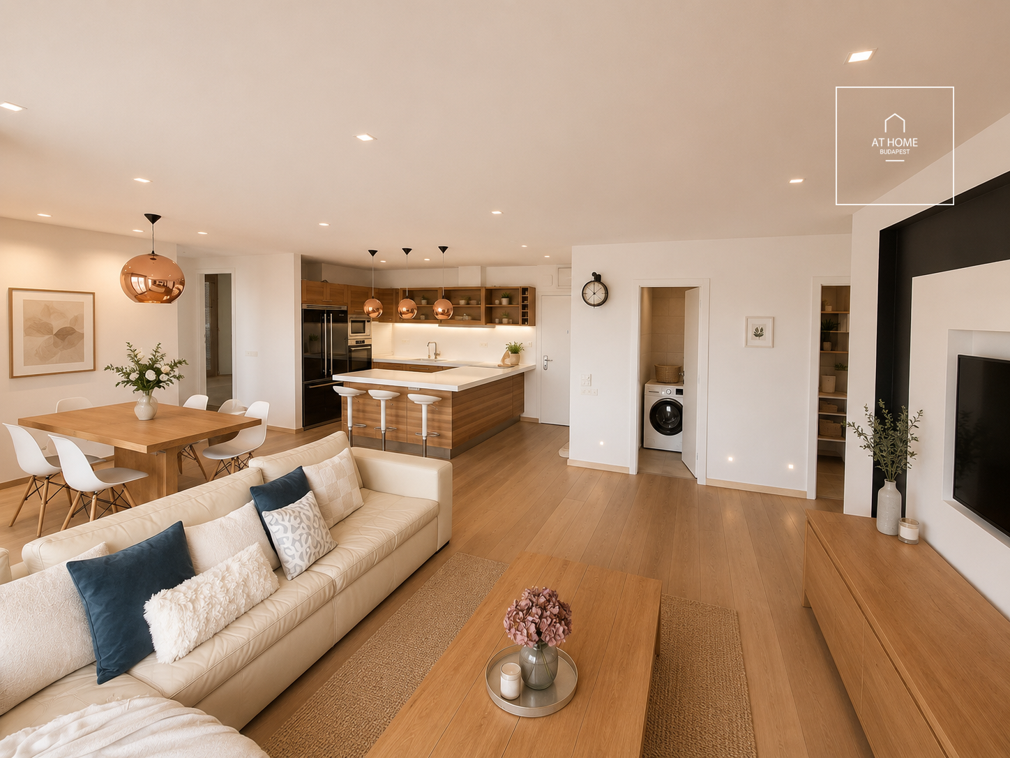 Prémium 4 hálószobás, teraszos penthouse lakás  eladó a Marina Parton, a XIII. kerületben