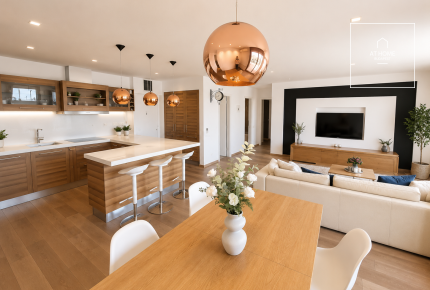 Prémium 4 hálószobás, teraszos penthouse lakás  eladó a Marina Parton, a XIII. kerületben
