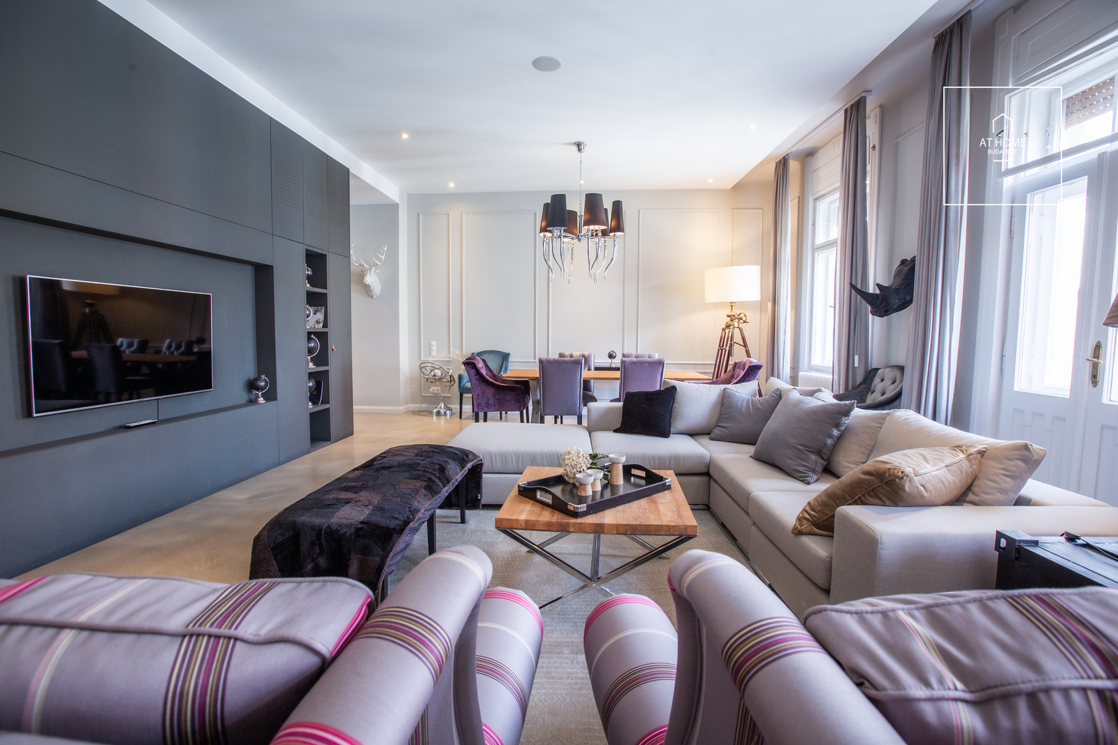 Luxury 3 Bedrooms Loft Apartment for Rent in Budapest\'s Prestigious District VI