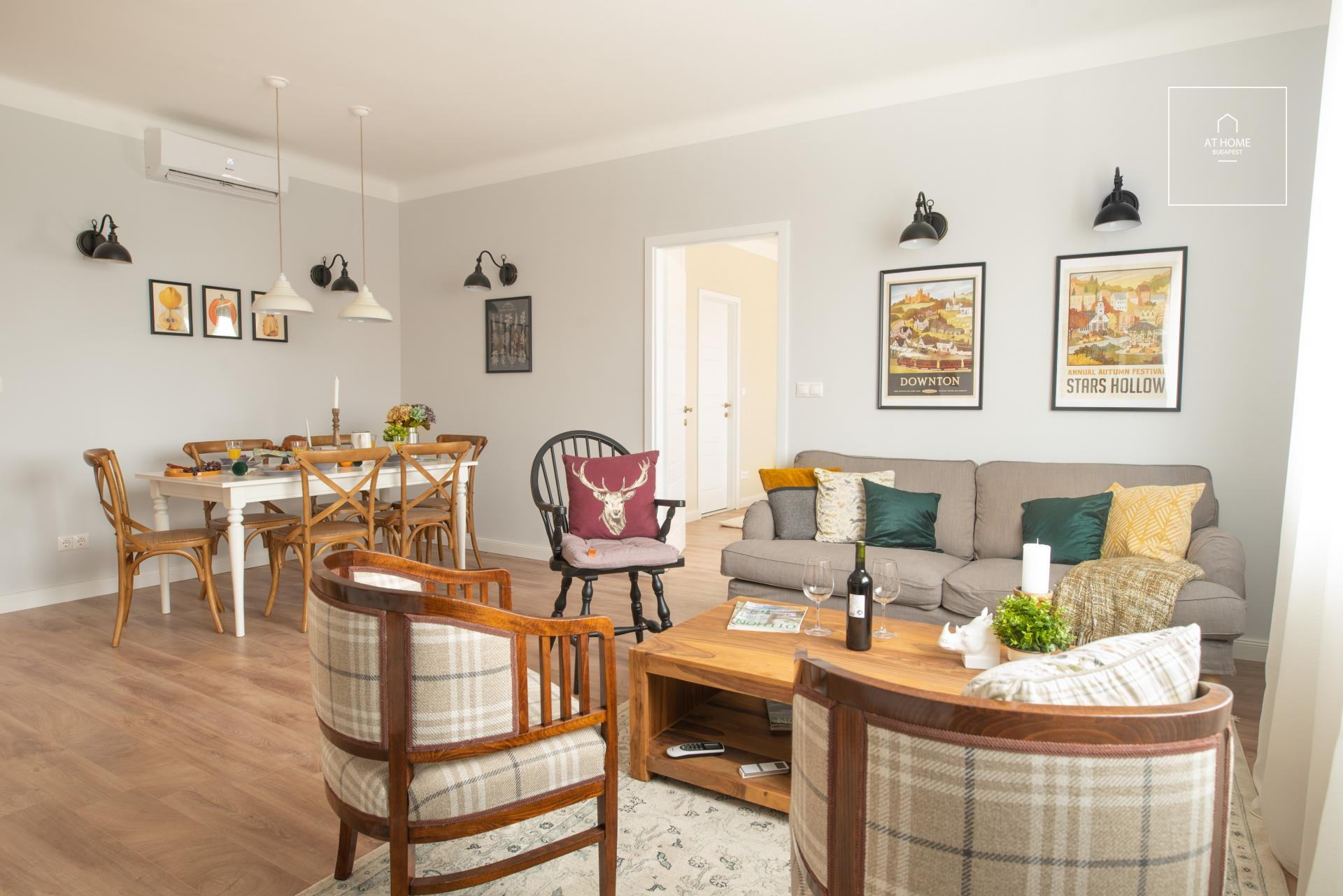 Bright, renovated apartment on Pozsonyi út in Budapest