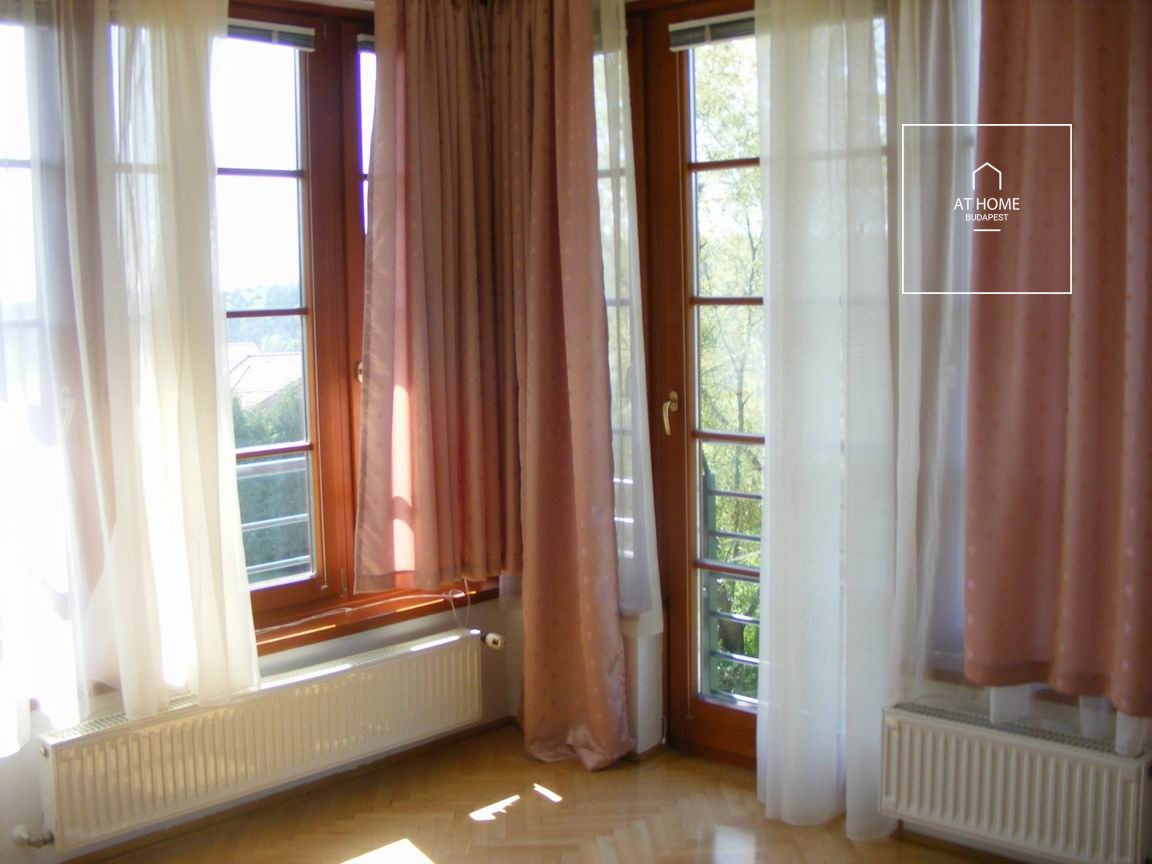 Elegant detached house for rent Budapest II. district, Szépvölgy