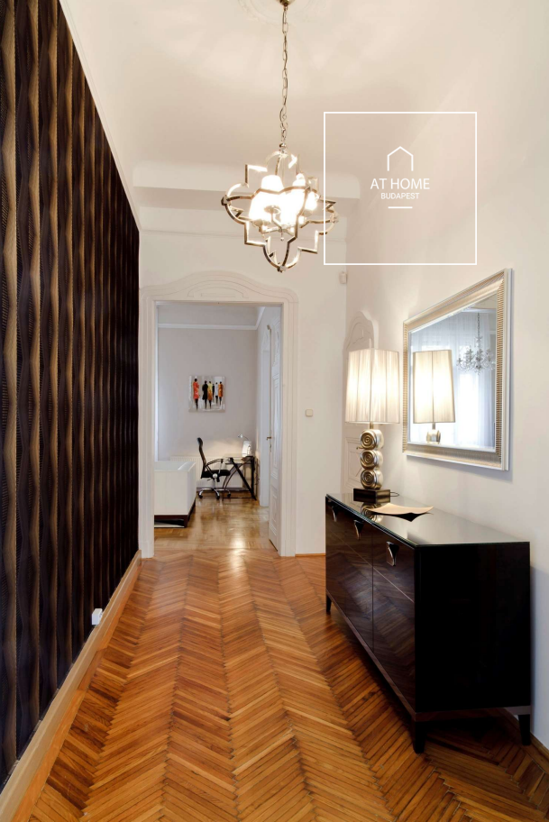 Exclusive 99 sqm two-bedroom apartment with a 3 sqm balcony in Budapest’s 6th District