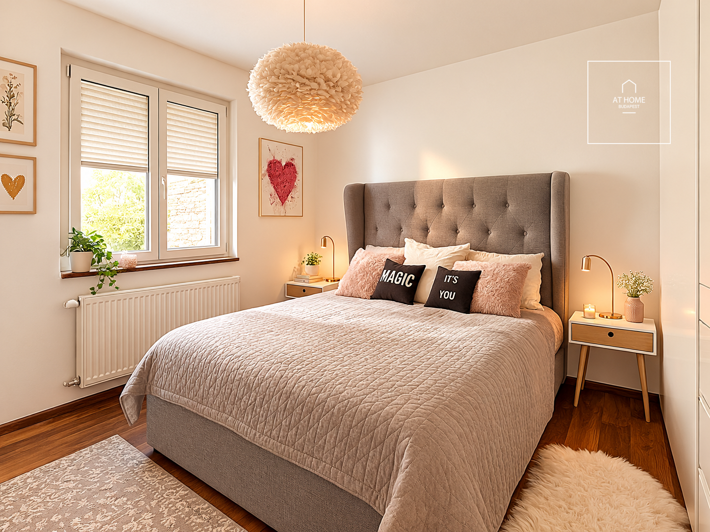 Two-storey apartment with private rooftop terrace and dedicated parking space for sale in District VI