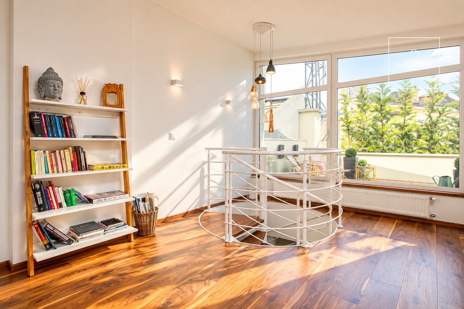 Two-storey apartment with private rooftop terrace and dedicated parking space for sale in District VI