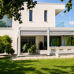 NEW-BUILD, ENERGY-EFFICIENT FAMILY HOME WITH A FOUR-CAR GARAGE, BORDERING NATURE