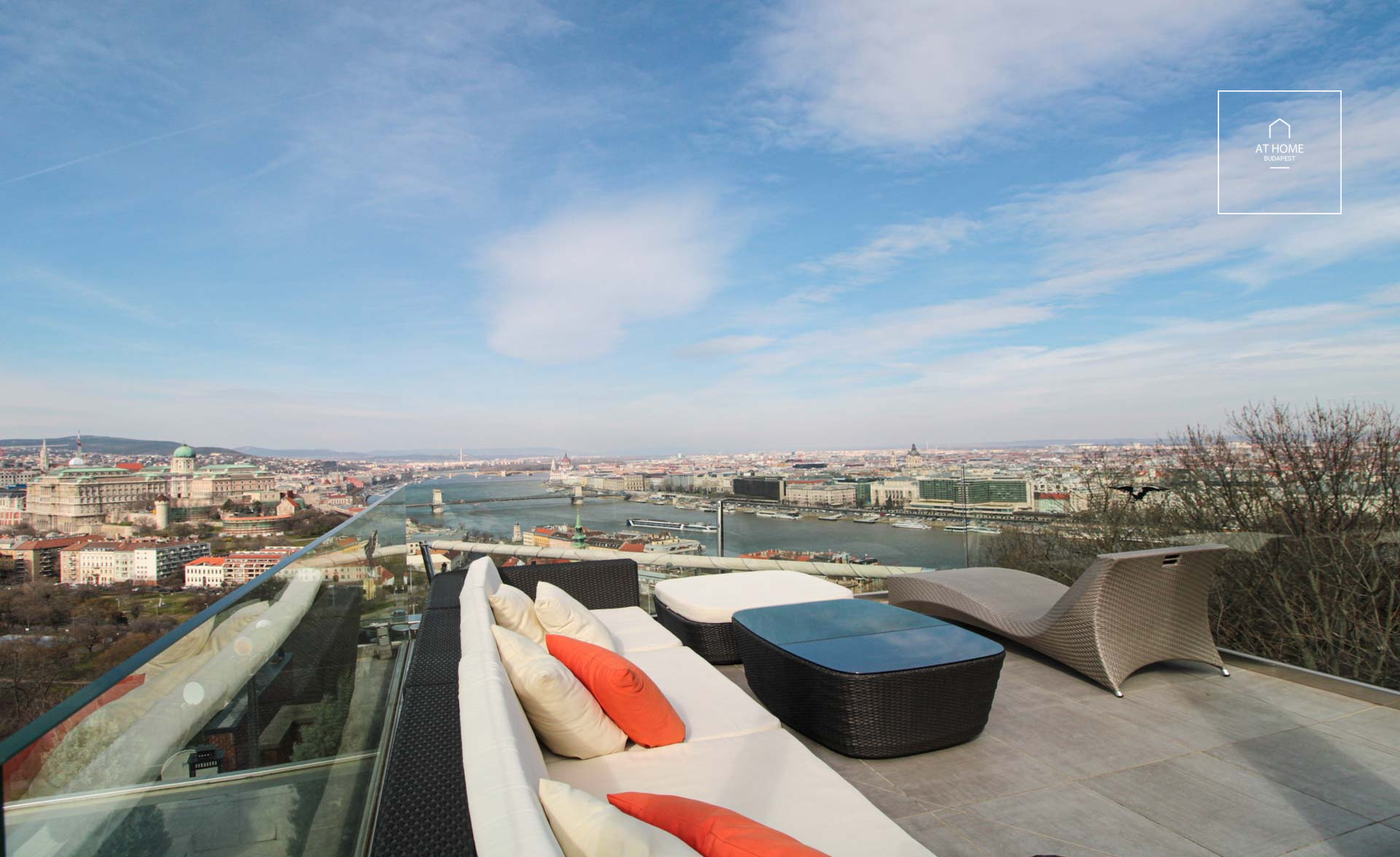 Lélegzetelállító panorámájú luxuslakás kiadó Budapest I. kerület, Gellérthegy