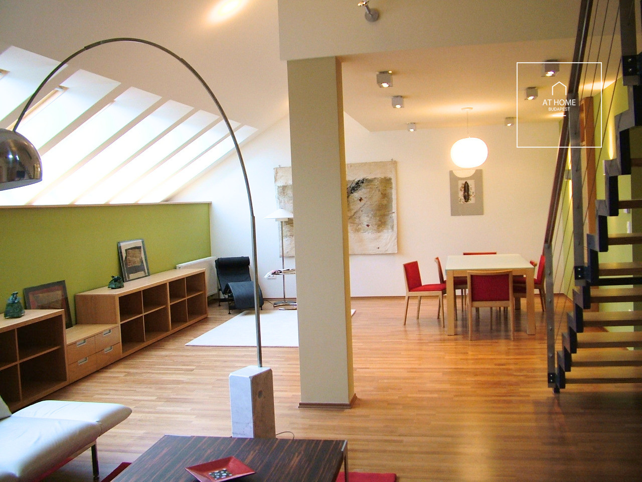 Two-story renovated apartment for rent in Budapest, District VI, Terézváros