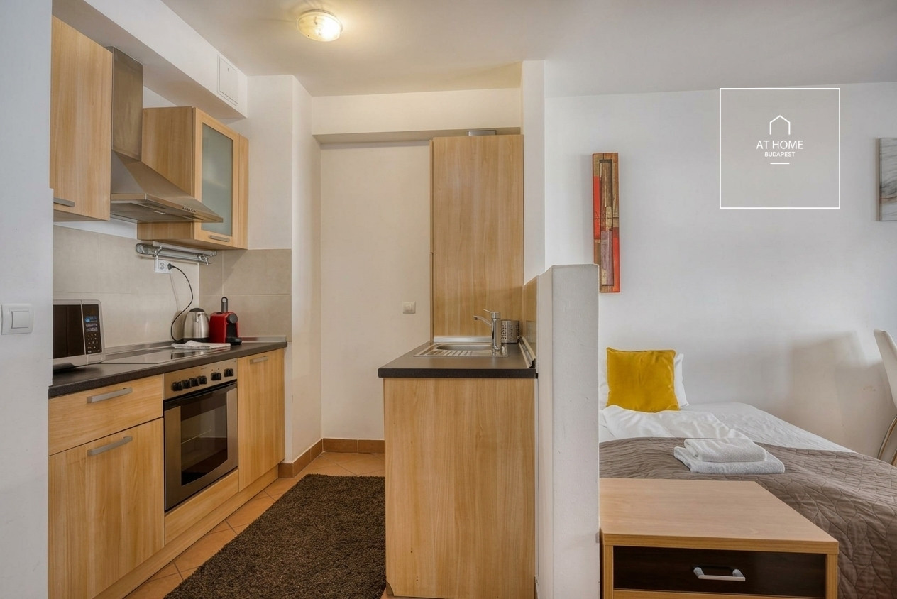 Modern apartment for sale in the vibrant downtown, District VII