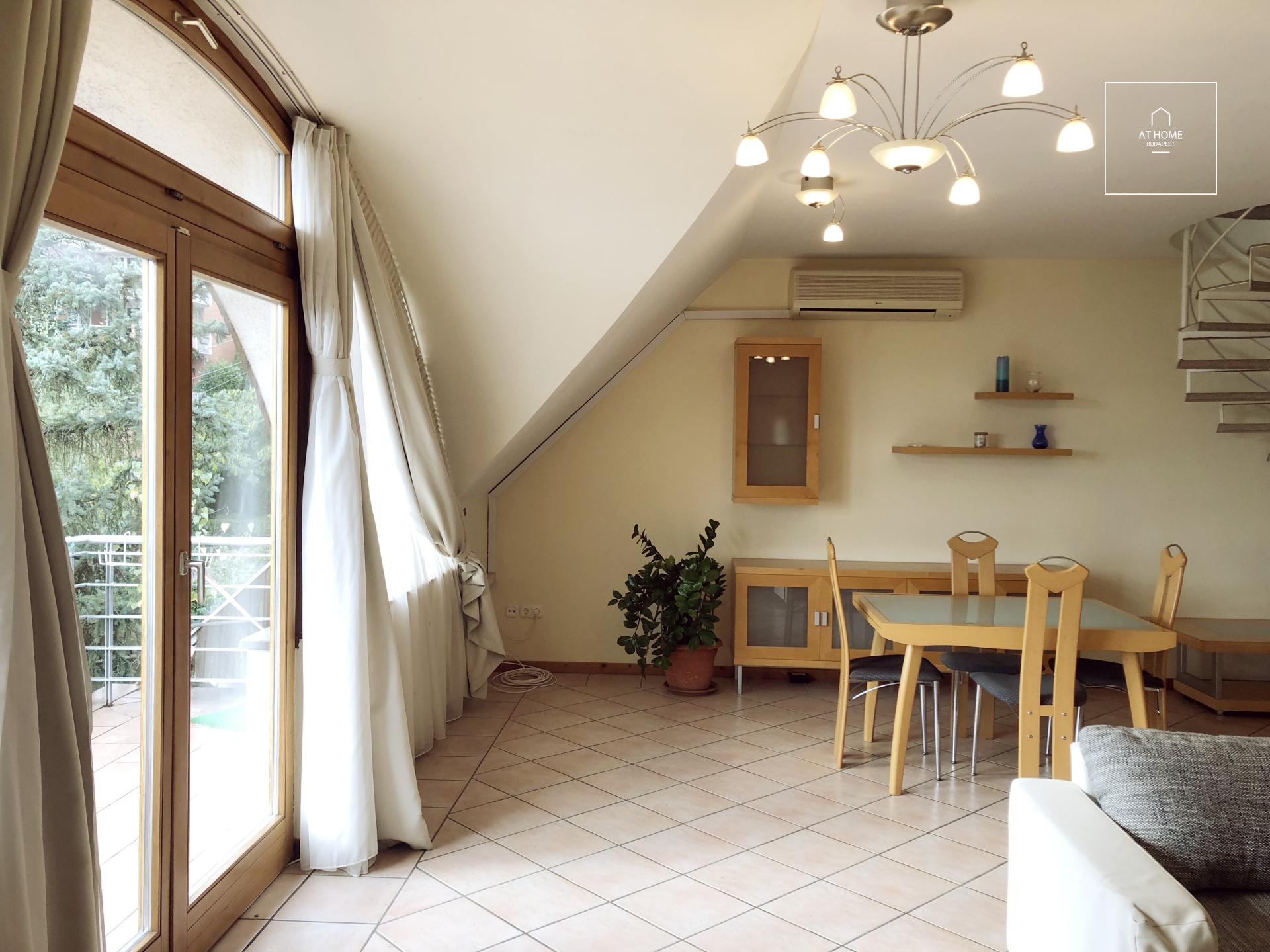 Apartment with view to the river, Budapest II. district, Szemlőhegy