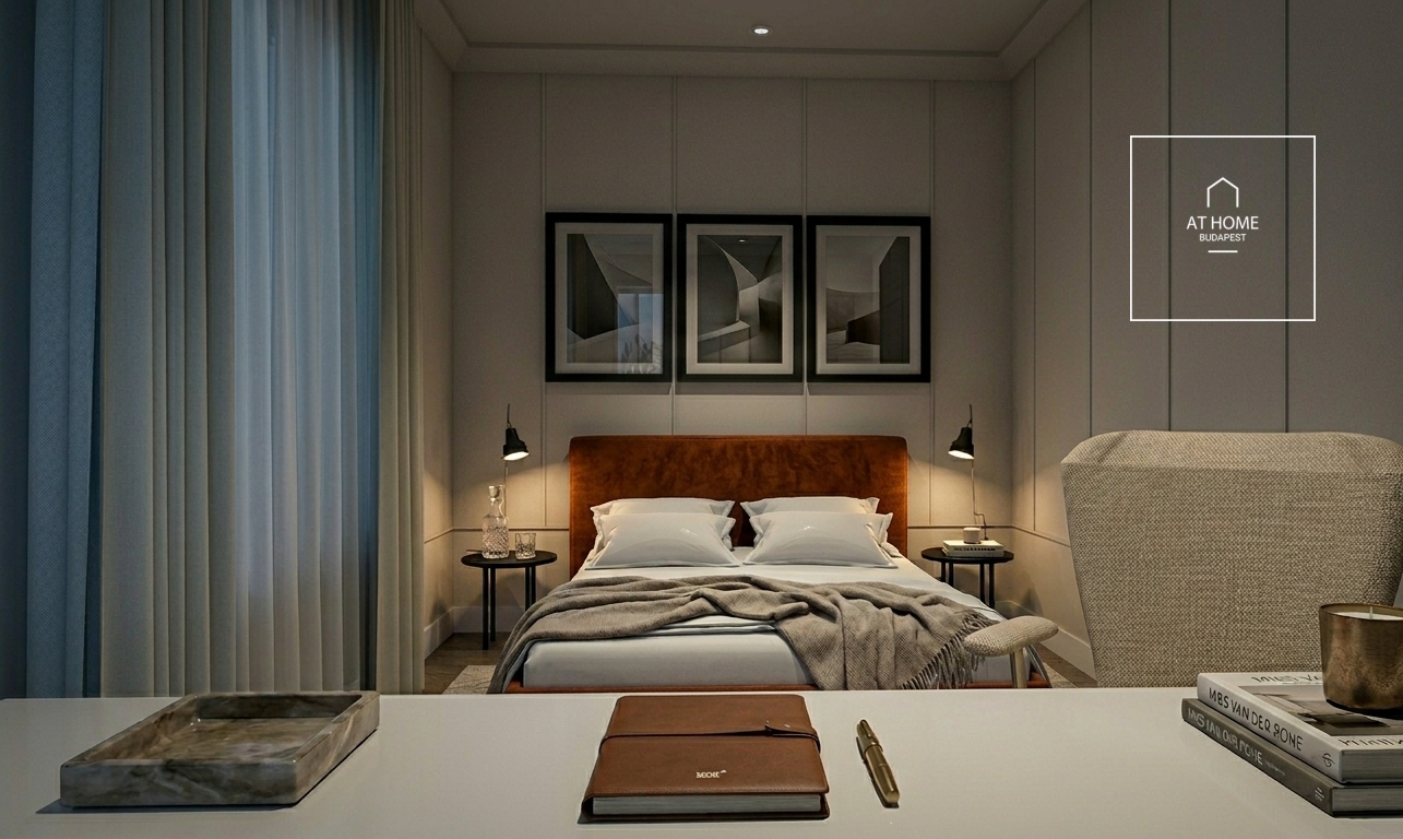 Panoramic 3-bedroom apartment with terrace in District XII