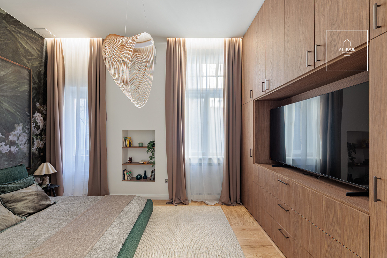 LUXURIOUSLY RENOVATED, THREE-BALCONY, TWO-BEDROOM APARTMENT FOR SALE