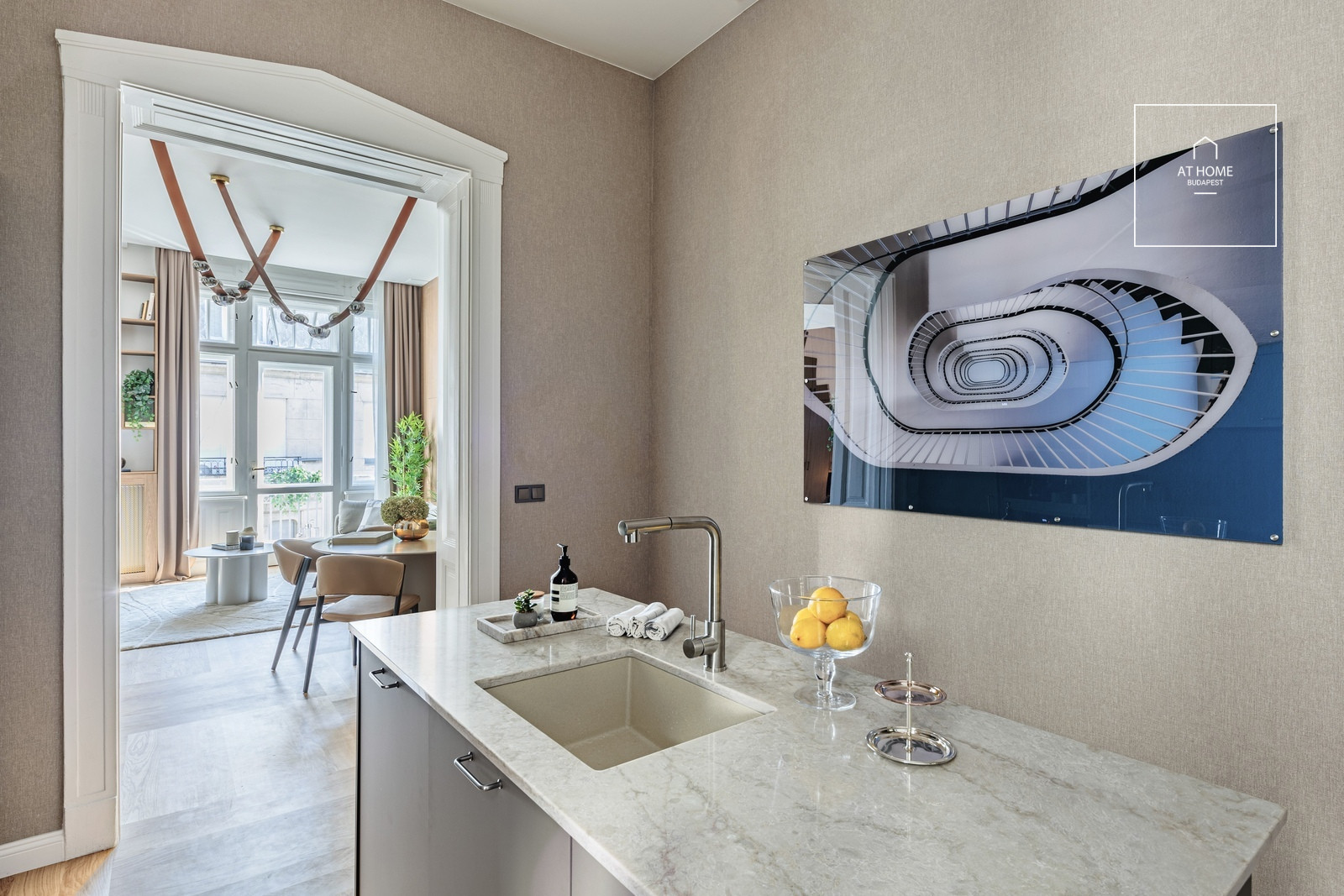 LUXURIOUSLY RENOVATED, THREE-BALCONY, TWO-BEDROOM APARTMENT FOR SALE
