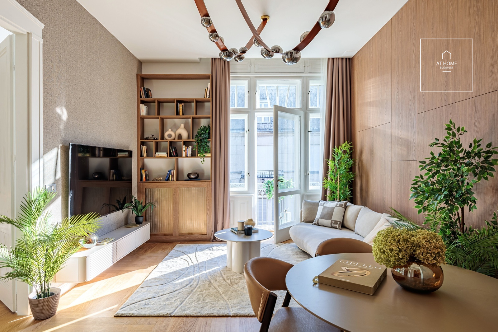 LUXURIOUSLY RENOVATED, THREE-BALCONY, TWO-BEDROOM APARTMENT FOR SALE