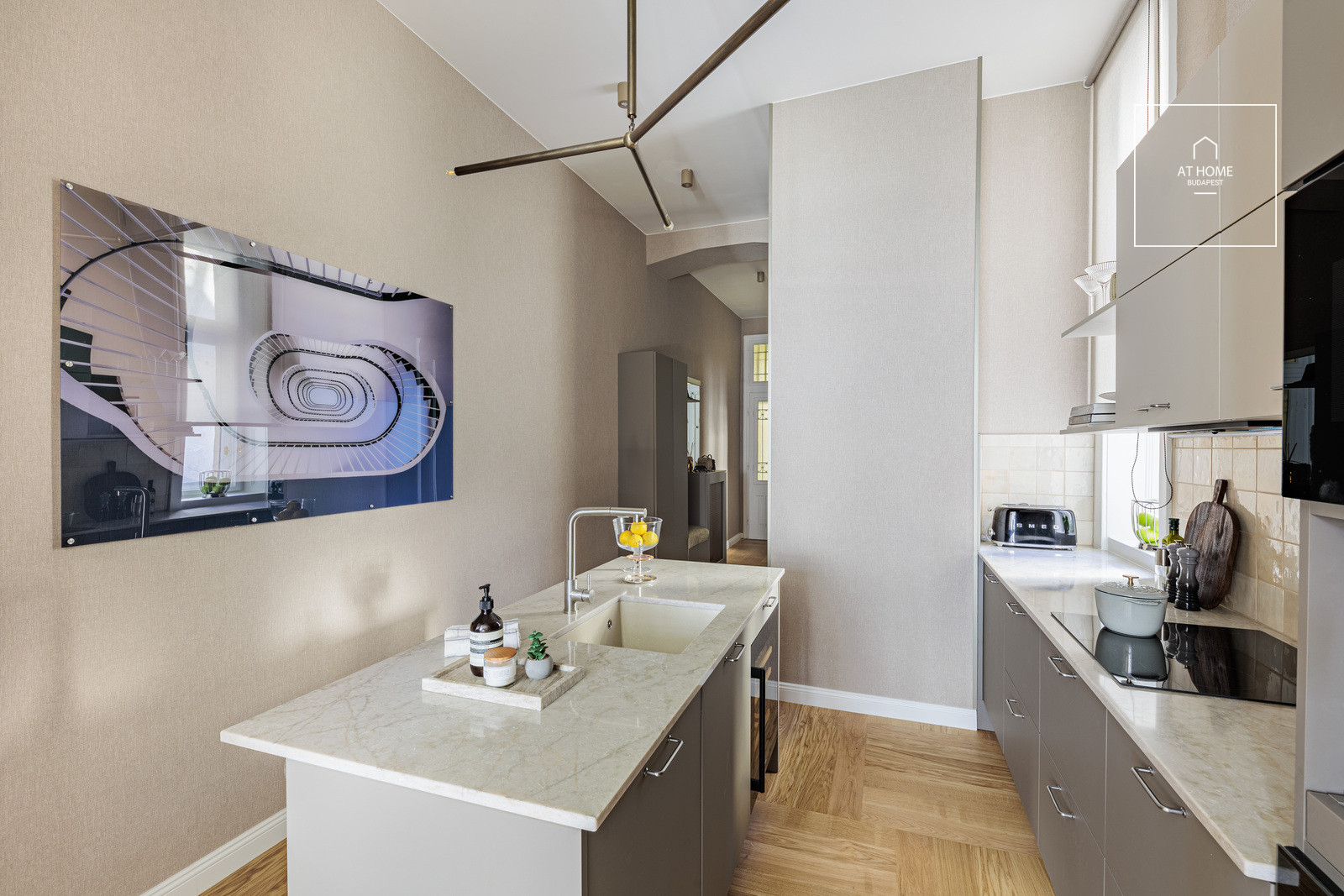 LUXURIOUSLY RENOVATED, THREE-BALCONY, TWO-BEDROOM APARTMENT FOR SALE