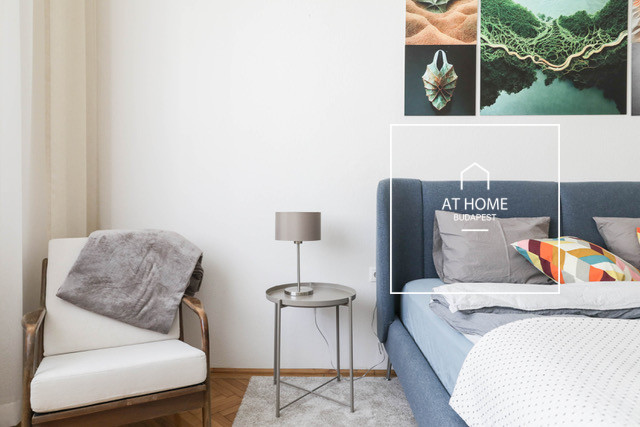 Two-bedroom renovated apartment for rent in 13th district, Lipótváros