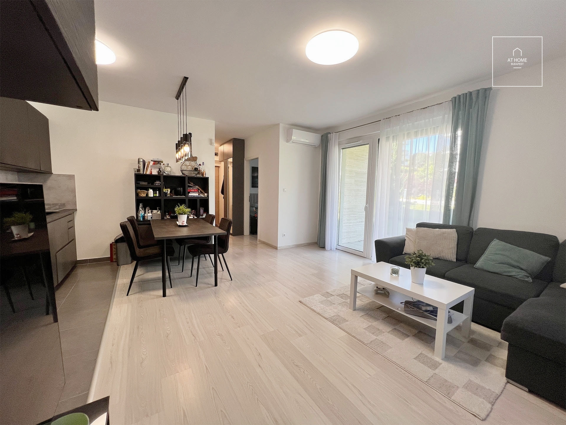 Modern apartment with a terrace  and private garden for sale in the 12th District