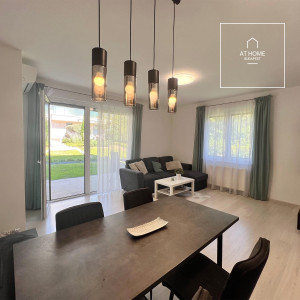 Modern apartment with a terrace  and private garden for sale in the 12th District