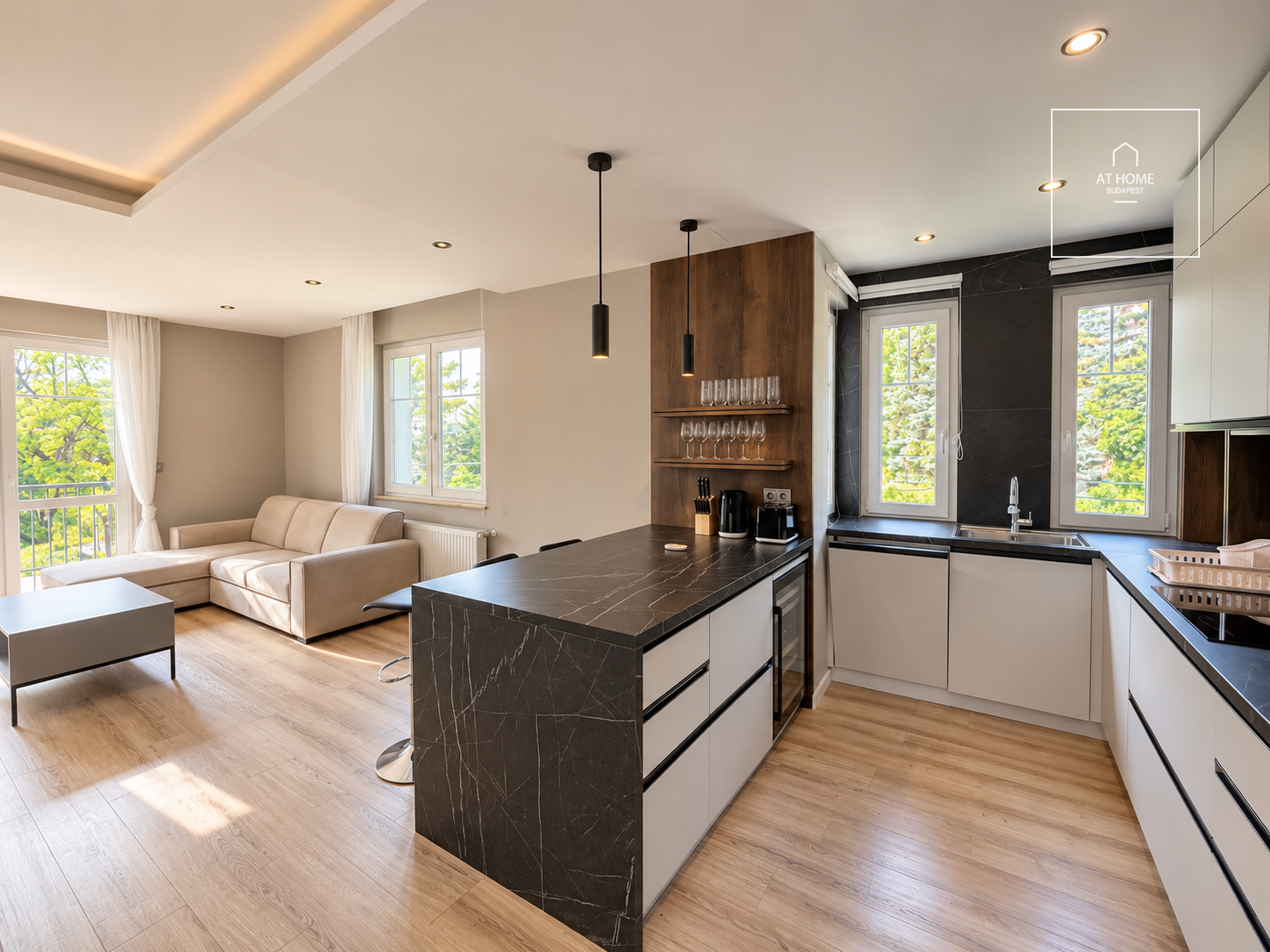 Refurbished apartment in the 2nd district of Budapest, Törökvész