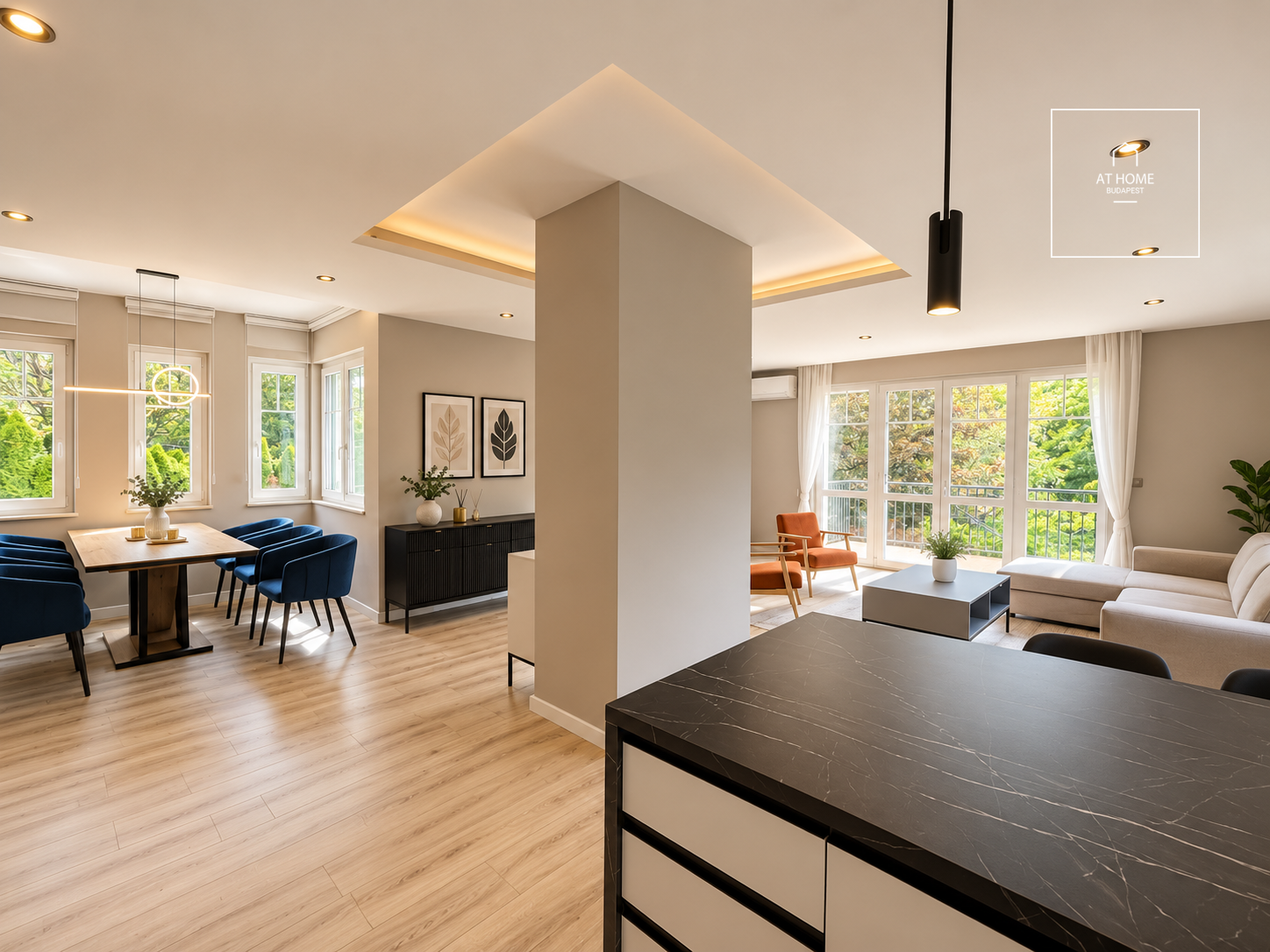 Refurbished family home for sale, 2nd district, Budapest, Törökvész