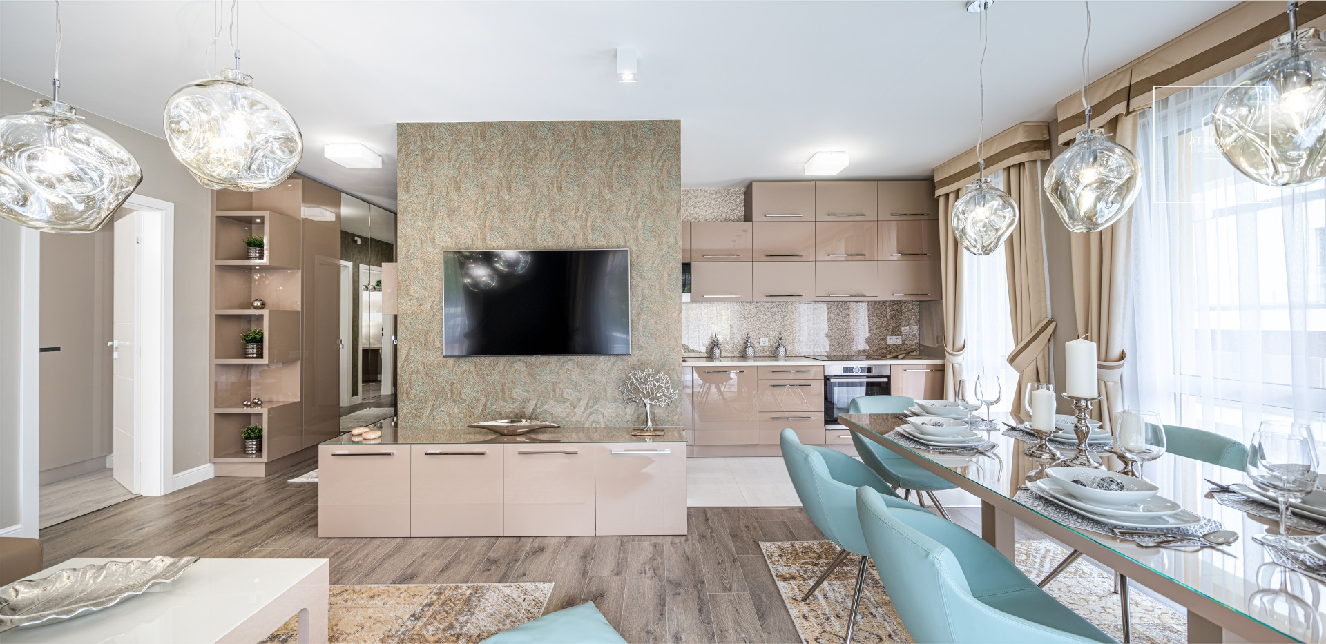 Newly built 3-bedroom luxury apartment for rent in Budapest II. district