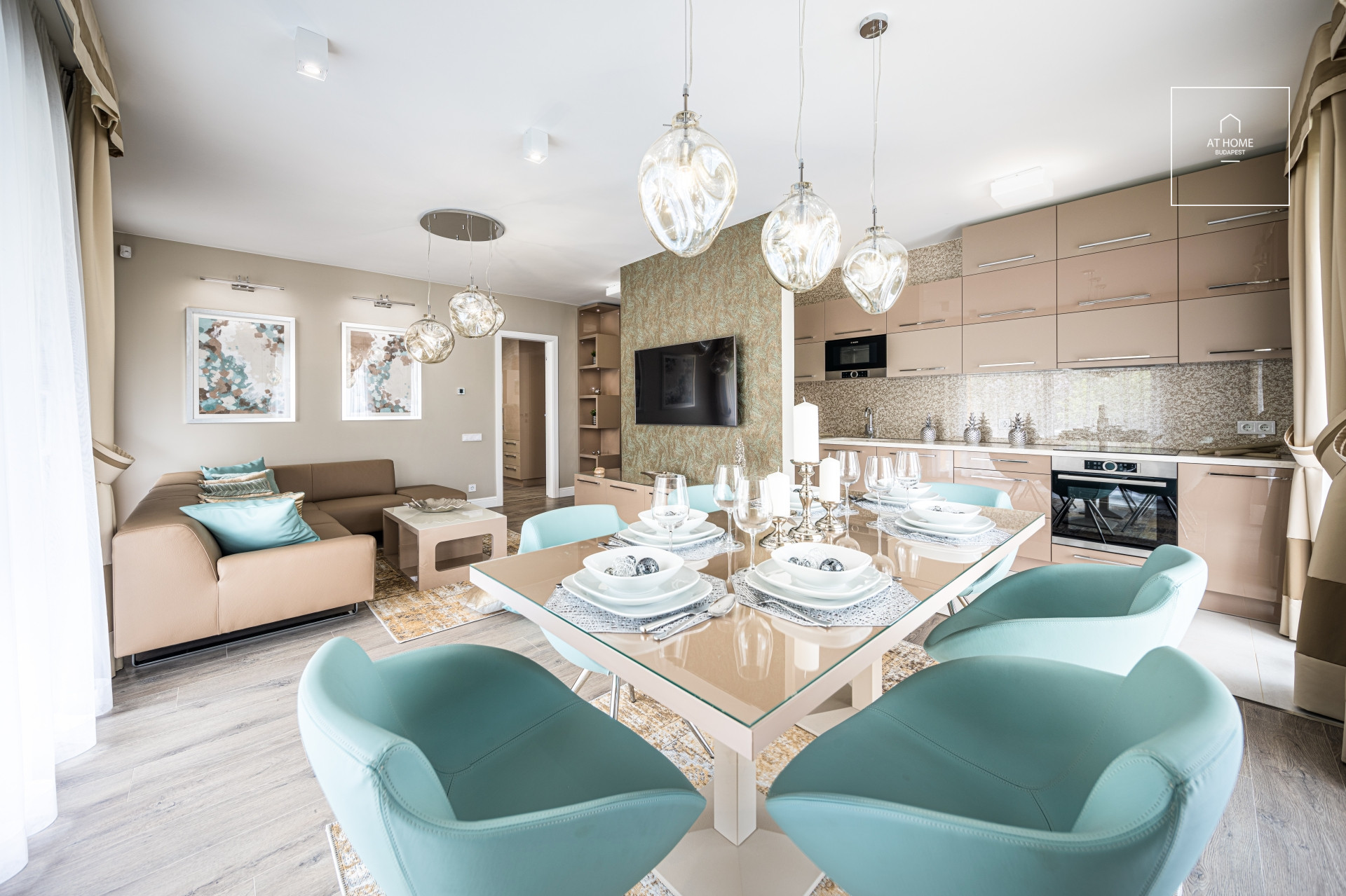 Newly built 3-bedroom luxury apartment for rent in Budapest II. district