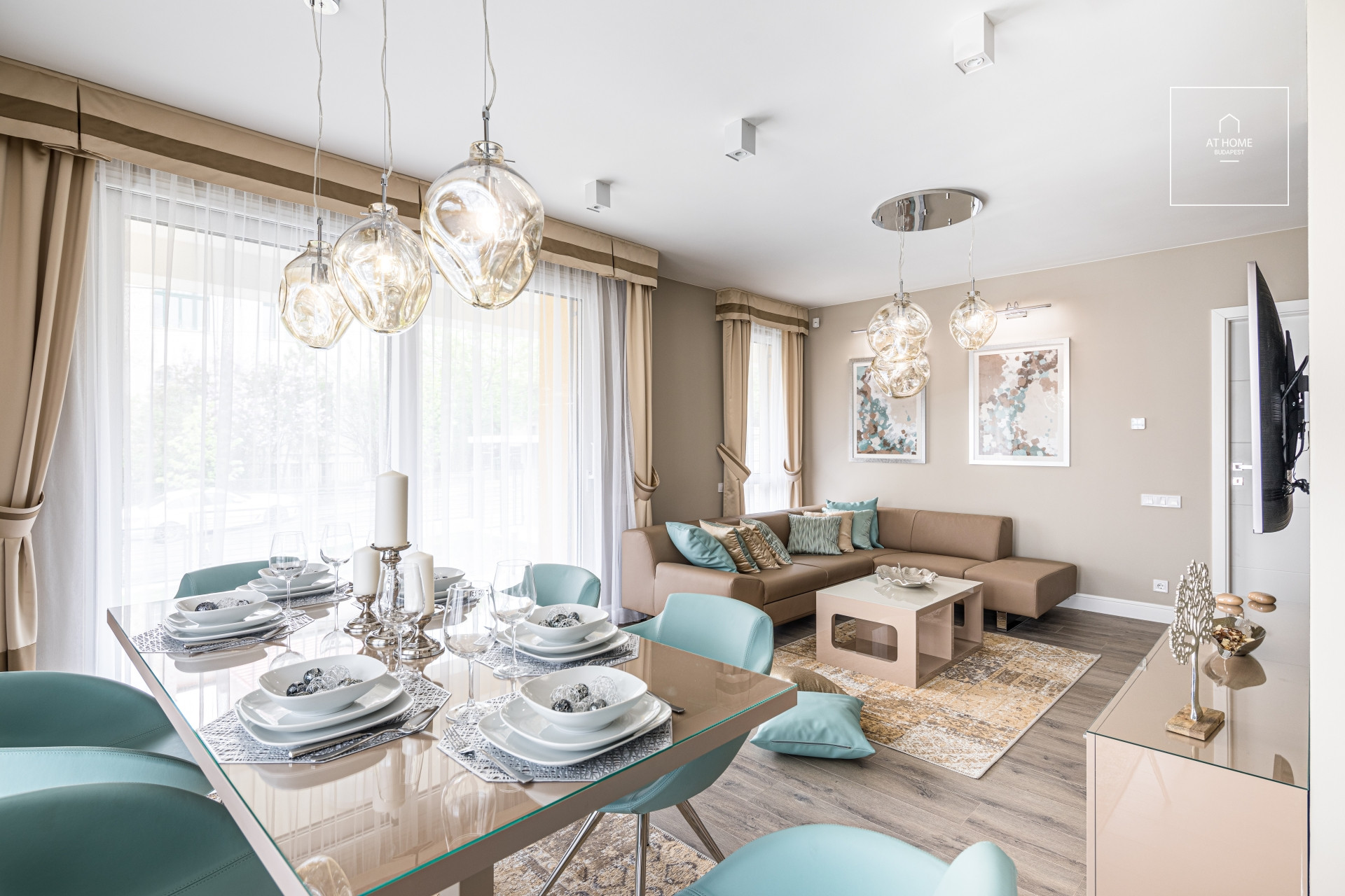 Newly built 3-bedroom luxury apartment for rent in Budapest II. district