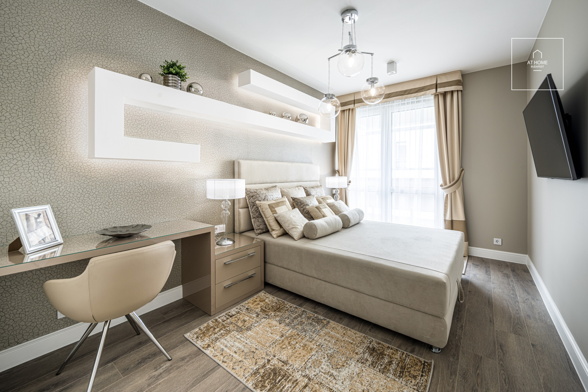 Newly built 3-bedroom luxury apartment for rent in Budapest II. district