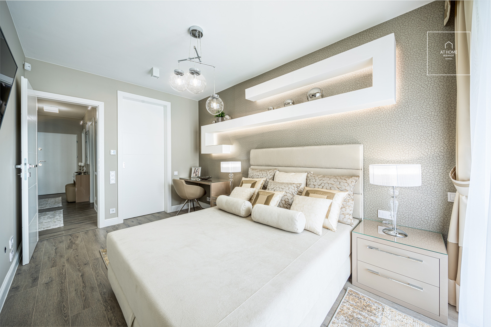Newly built 3-bedroom luxury apartment for rent in Budapest II. district