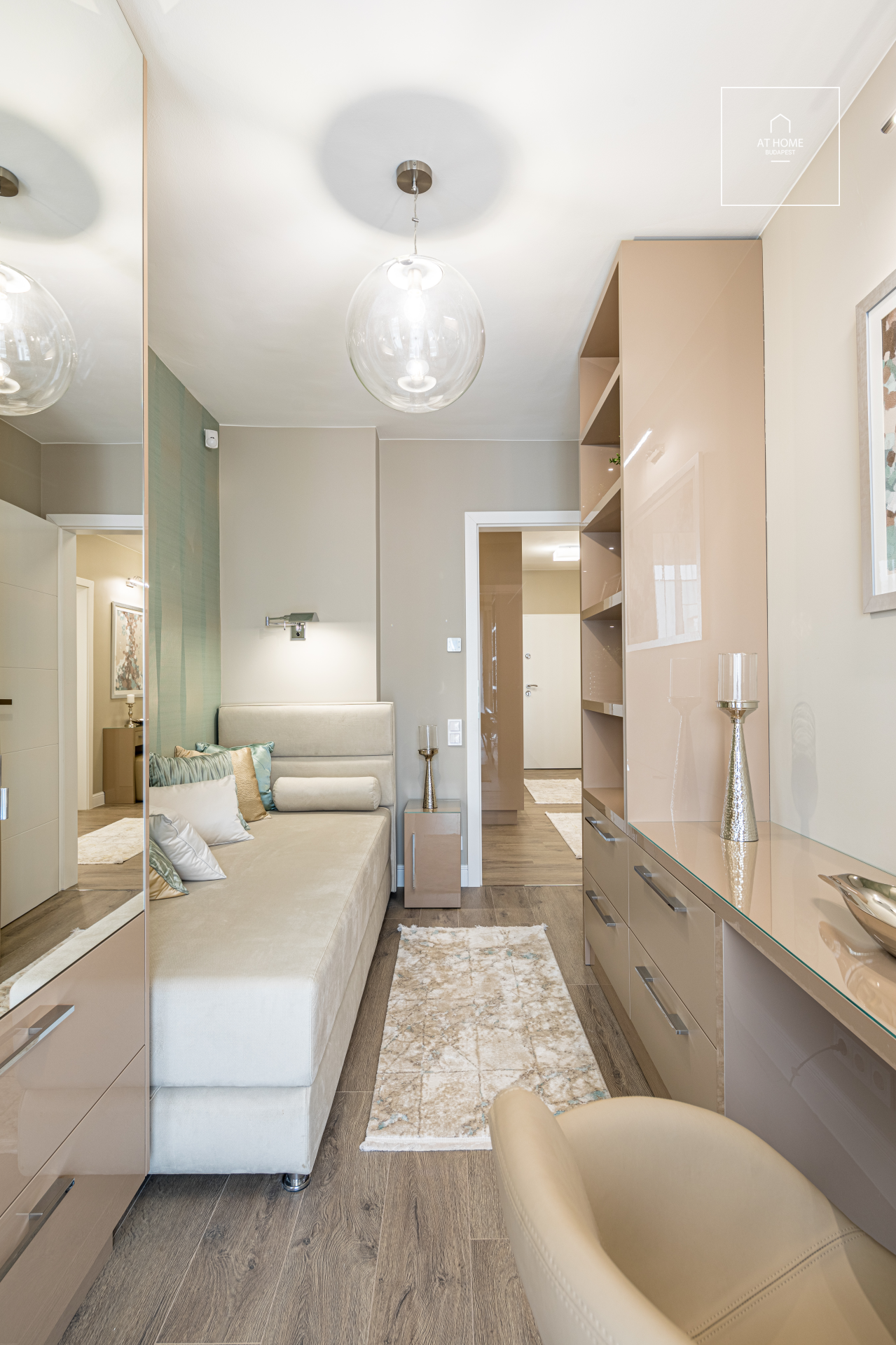 Newly built 3-bedroom luxury apartment for rent in Budapest II. district
