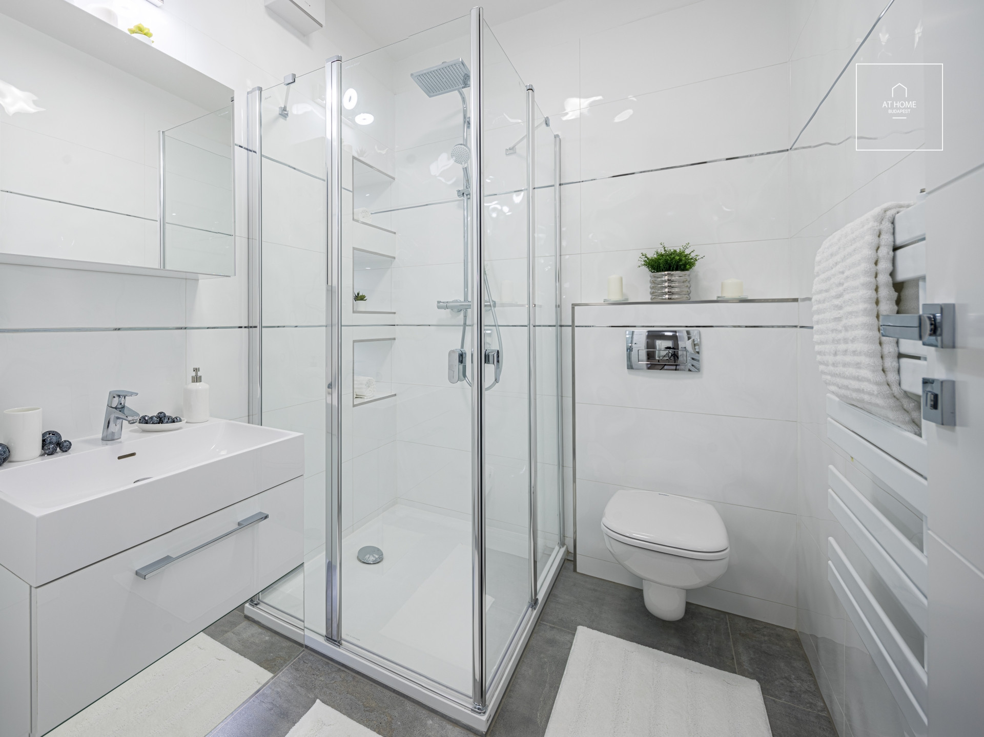 Newly built 3-bedroom luxury apartment for rent in Budapest II. district