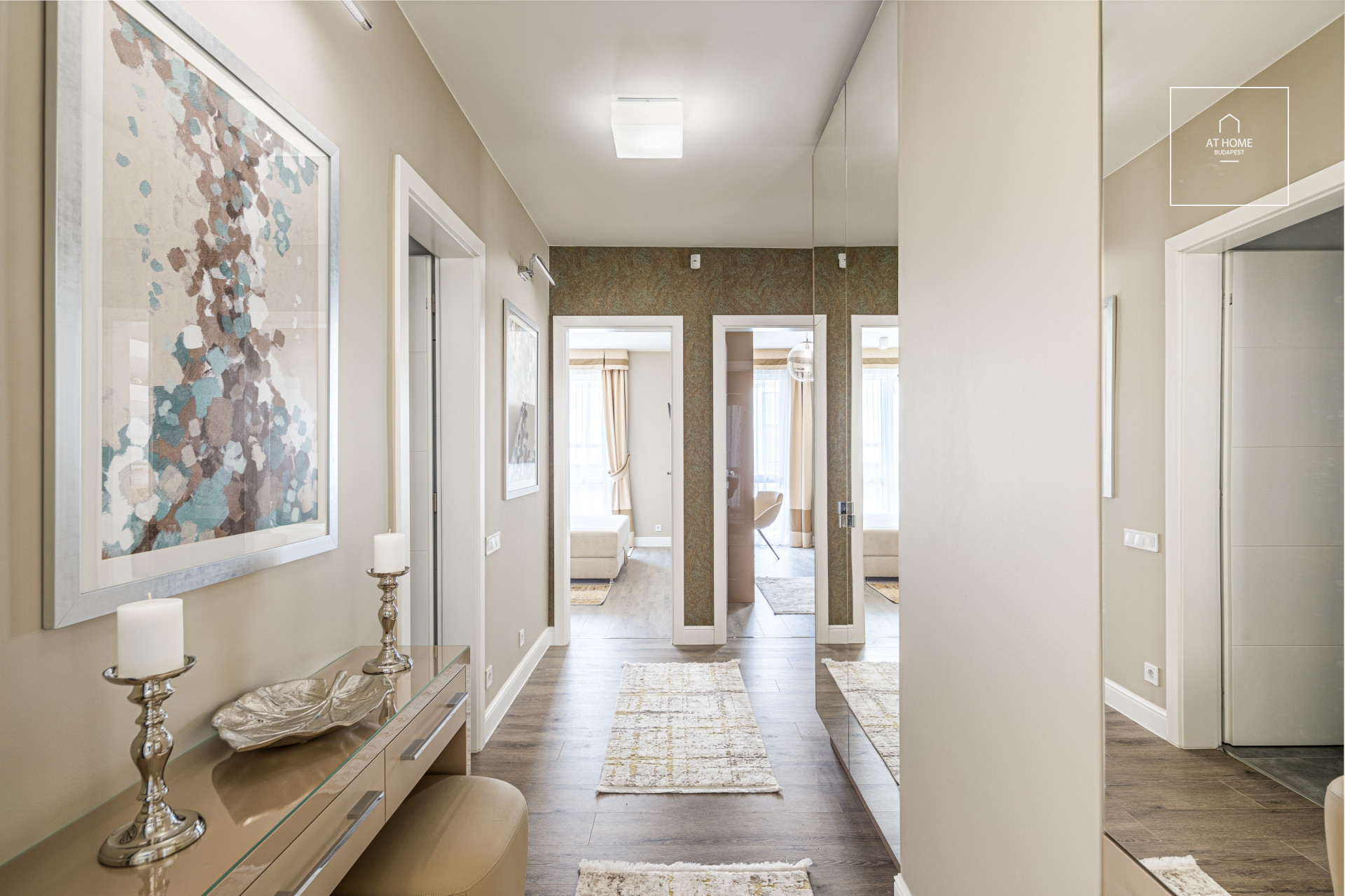 Newly built 3-bedroom luxury apartment for rent in Budapest II. district
