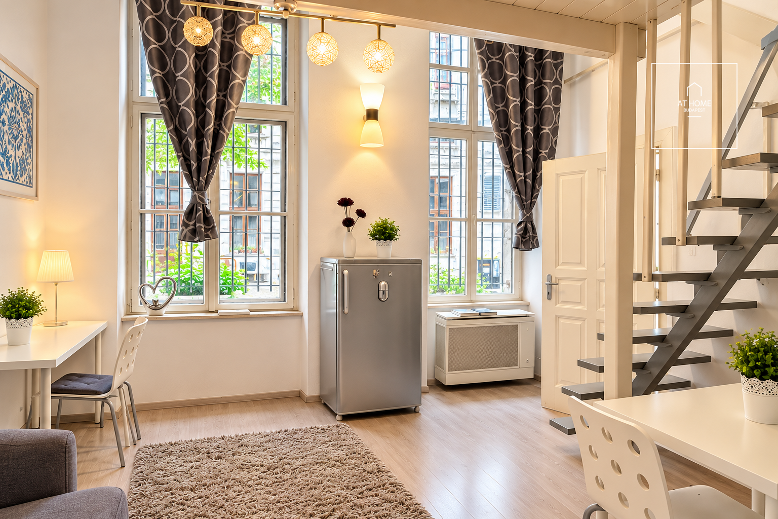 Apartment with a mezzanine for sale in Budapest, District VIII close to Corvin