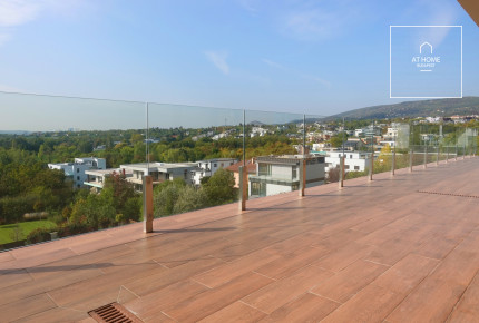 Newly-built penthouse with panoramic view in Budapest 11th district, Madárhegy
