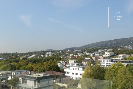 Newly-built penthouse with panoramic view in Budapest 11th district, Madárhegy