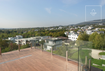 Newly-built 3 flat condominium with pool for sale in Budapest, 11th district, Madárhegy