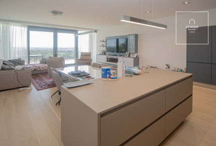 Panoramic apartment for rent in a newly built luxury residential park Budapest II. district, Felhévíz