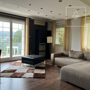 Charming apartment with panoramic view and garden connection for rent Budapest 2nd district, Pasarét