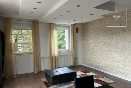 Charming apartment with panoramic view and garden connection for rent Budapest 2nd district, Pasarét
